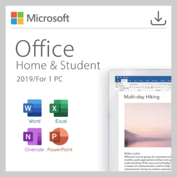 Office 2019 Home and Student Key – 1 PC