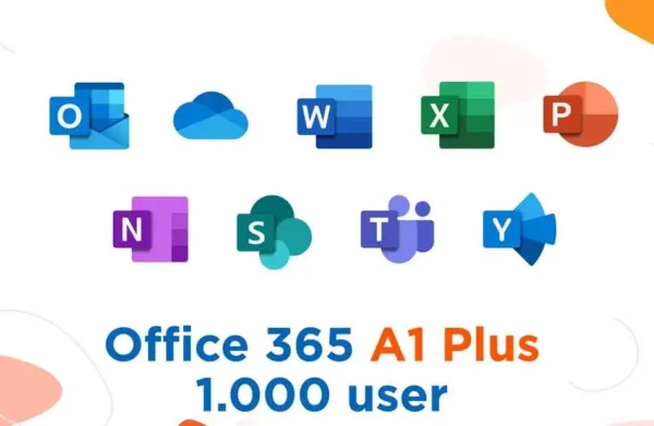 Office 365 A1 Plus Admin 100GB Lifetime 1000 Users