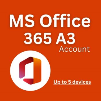 Office 365 A3 5 Device Account+Password – Lifetime