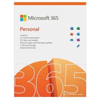 Office 365 Personal 5 PC/Mac 1TB Cloud Storage (12-Month) Bind License 1 User Account