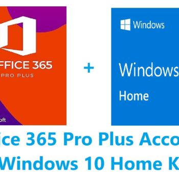 Office 365 Pro Plus Account + Windows 10 Home Key Bundle