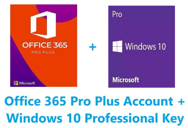 Office 365 Pro Plus Account + Windows 10 Professional Key Bundle