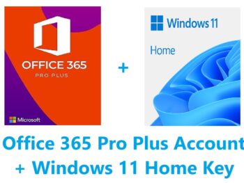 Office 365 Pro Plus Account + Windows 11 Home Key Bundle