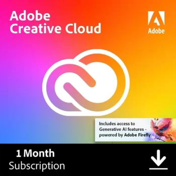 Adobe Creative Cloud All Apps 1 Month – Redeem Code