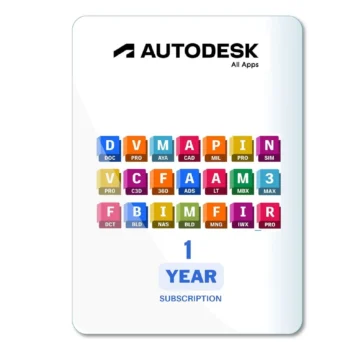 Autodesk All Apps 1 Year Subscription 2025/ 2024