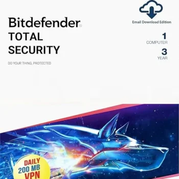 Bitdefender Total Security 1 Device – 3 Year