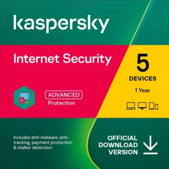 Kaspersky Internet Security Bind Key 5 Device 1 Year