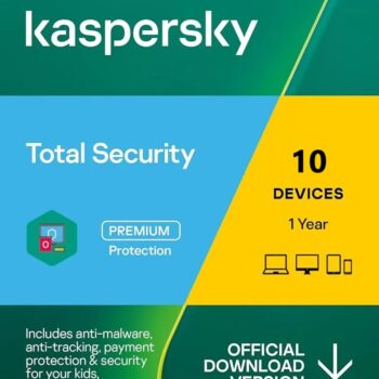 Kaspersky Total Security for 10 Device | 1 Year Subscription