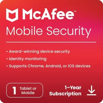 McAfee Mobile security 2024 | 1 Device, 1 Year – Android/iOS