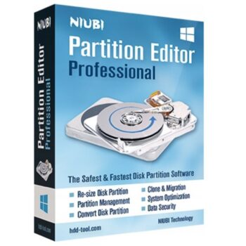 NIUBI Partition Editor Professional Edition For Windows Lifetime