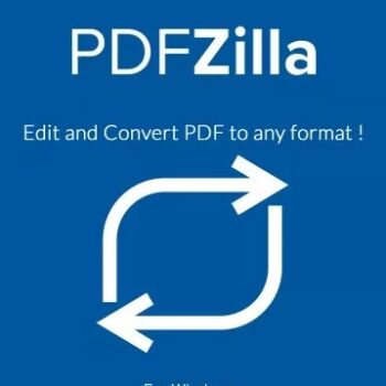 PDFZilla PDF Editor For Windows