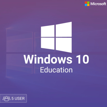 Windows 10 Education Key for 5 User