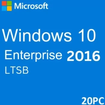 Windows 10 Enterprise LTSB 2016 MAK Key 20 PC – Lifetime Validity