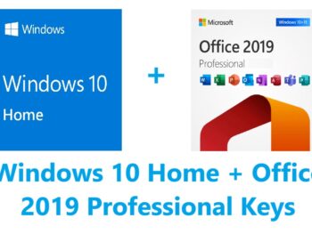 Windows 10 Home + Office 2019 Professional Keys Bundle