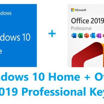 Windows 10 Home + Office 2019 Professional Keys Bundle