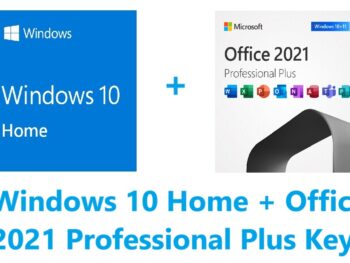 Windows 10 Home + Office 2021 Professional Plus Keys Bundle