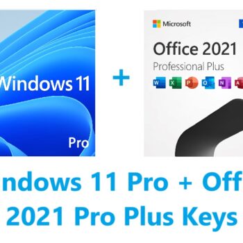 Windows 11 Professional + Office 2021 Professional Plus Keys Bundle