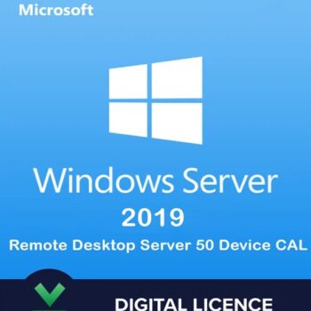 Windows Server 2019 Remote Desktop Key – 50 Device CALs