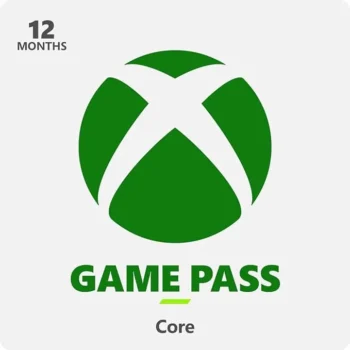 Xbox Core Game Pass: 12 Months Membership (Redeem Code)