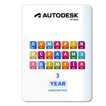 Autodesk All Apps 3 Year Subscription 2025/ 2024